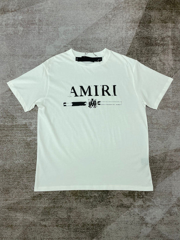 Amiri t-shirt front view designer style