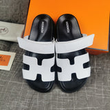Hermes sandals Style 127 - styled lifestyle view