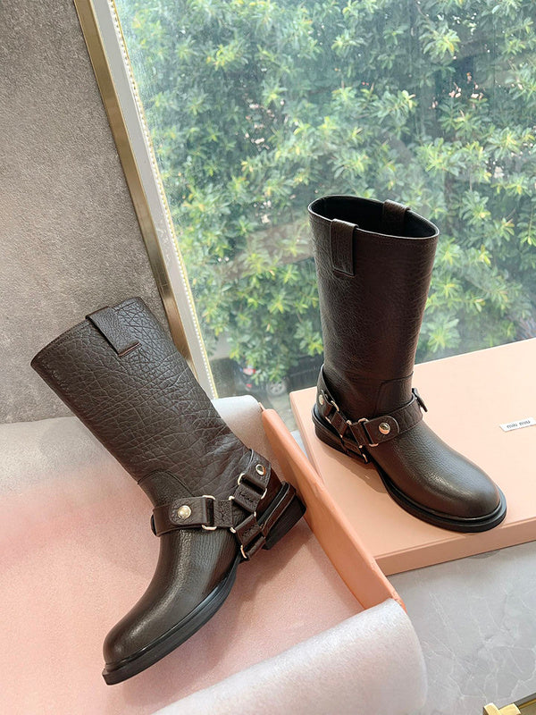 Side profile view of Miu Miu luxury piece style No.144