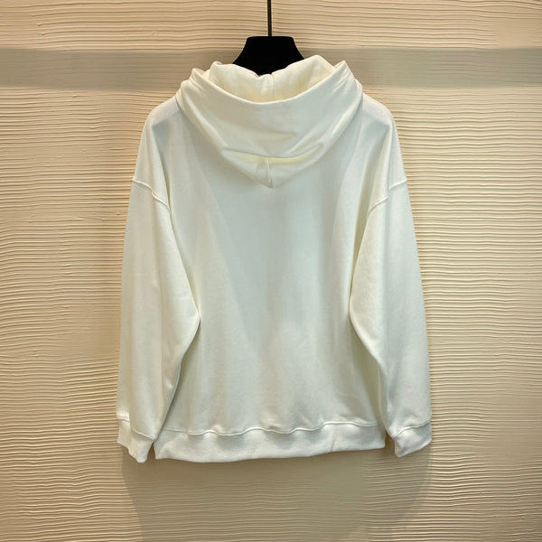 Close-up of Balenciaga designer clothing craftsmanship
