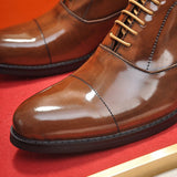 Hermès Chocolate Brown Platform Heels - Sole Detail View