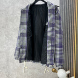 Close-up of Burberry designer clothing craftsmanship