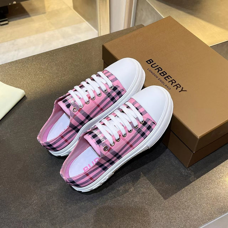 Burberry shoes Style 054 - top view showing design