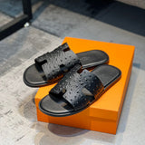 Hermès Tan High-Top Sneakers - Angled View