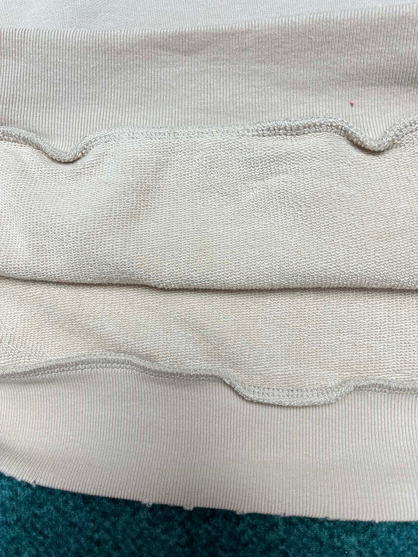 Close-up of Balenciaga designer clothing craftsmanship