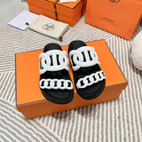 Hermes sandals Style 211 - side profile detail