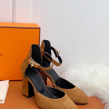 Hermes shoes Style 388 - top view showing design