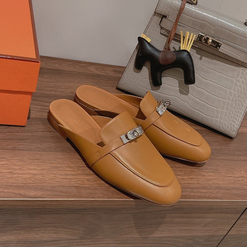 Hermes shoes Style 308 - top view showing design
