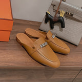 Hermes shoes Style 308 - top view showing design