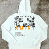 Amiri luxury hoodie detail shot