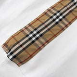 Burberry luxury designer clothing detail shot