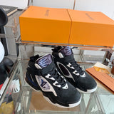 Louis Vuitton shoes Style 334 - close-up of luxury comfort fit