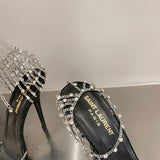 Full silhouette view of Saint Laurent luxury piece style No.094