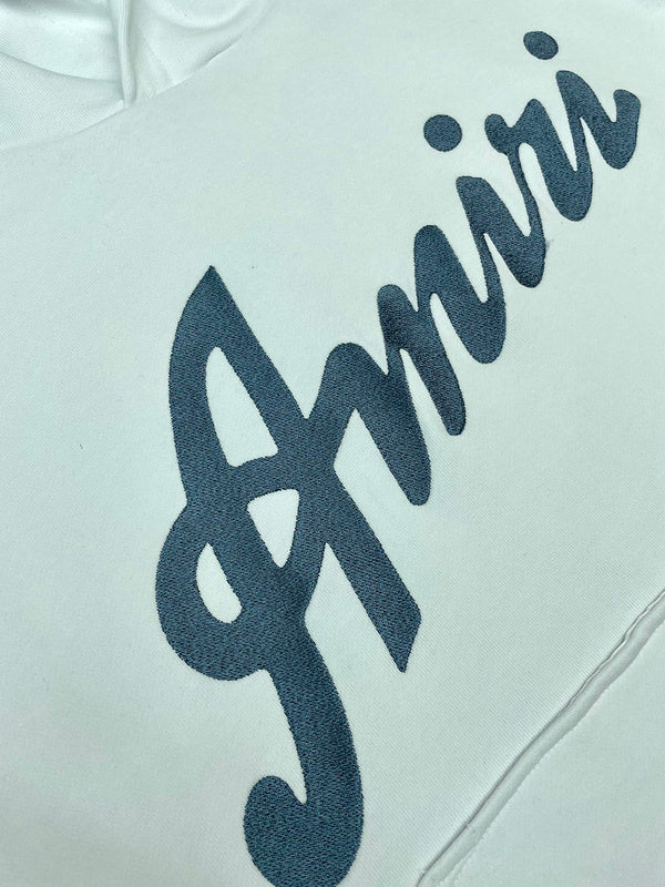 Close-up detail view of Amiri luxury piece style No.012