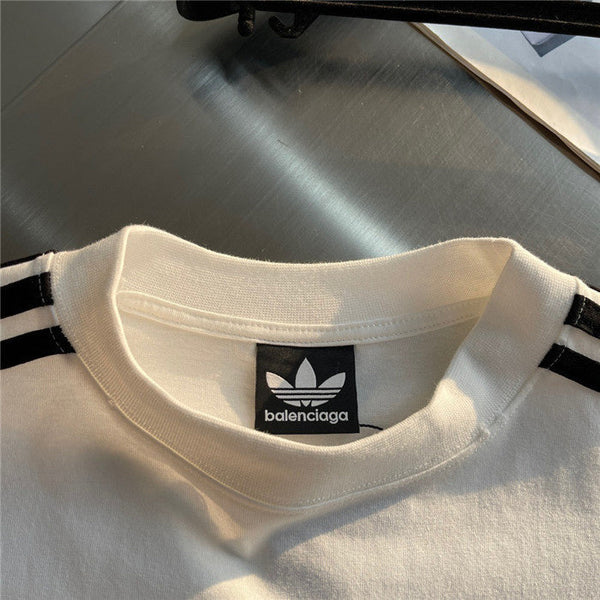 Close-up of Balenciaga designer clothing craftsmanship