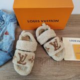 Louis Vuitton shoes Style 331 - back heel detail