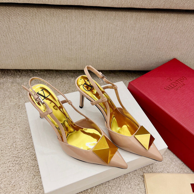 Valentino Garavani designer shoes full view