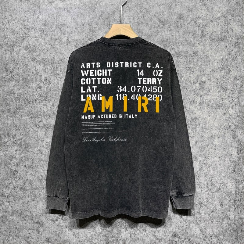 Full silhouette view of Amiri luxury piece style No.168