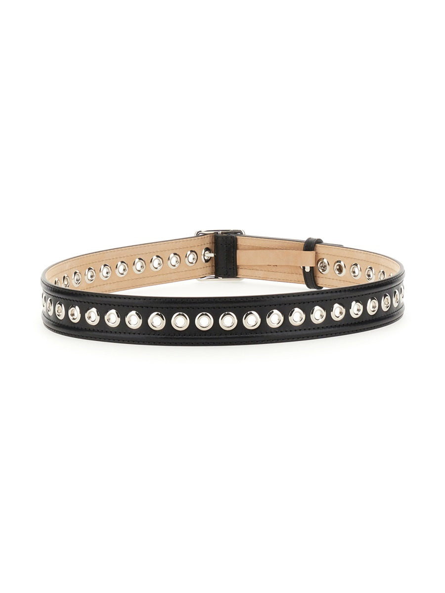 Alexander McQueen Belts? Alexander Mcqueen Women Medium Belt With Eyelets Classic Everyday Designer Belt