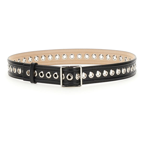 Alexander McQueen belts luxury designer piece front view