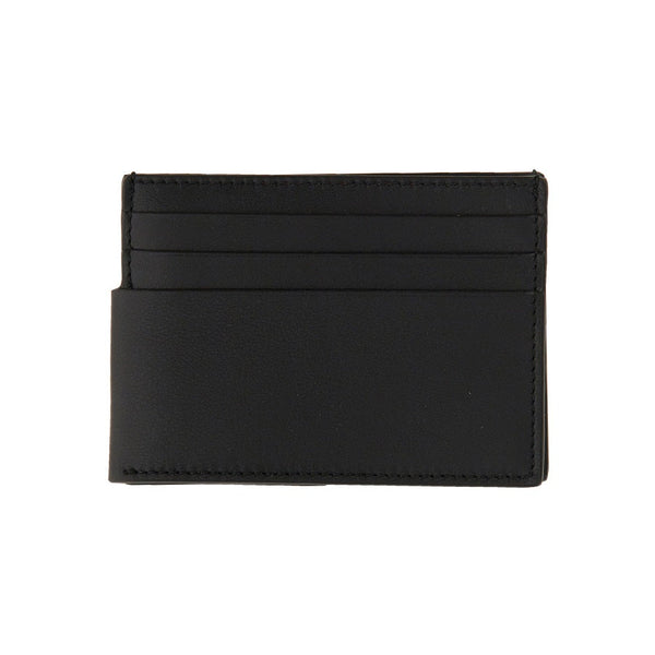 Alexander McQueen Wallets? Alexander Mcqueen Men Card Holder With Logo Elegant Everyday Leather Wallet