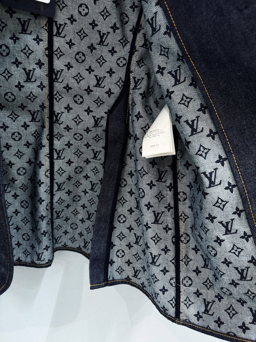 Louis Vuitton Jackets- Louis Vuitton Lou Denim Blazer Stylish Everyday Designer Outerwear