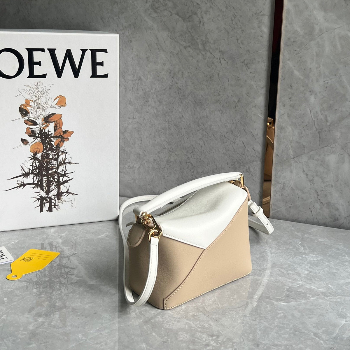 Bags- Loew Mini Puzzle Edge Bag Premium Designer Shoulder Bag