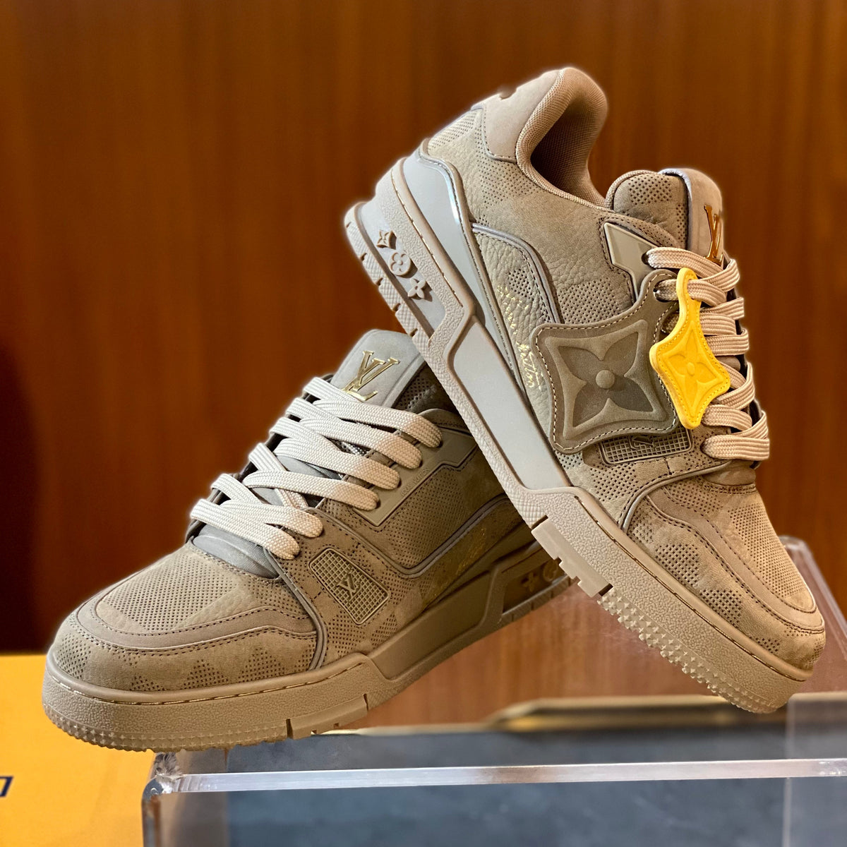 Louis Vuitton Shoes- Louis Vuitton Lou Trainers Premium Designer Casual Shoes