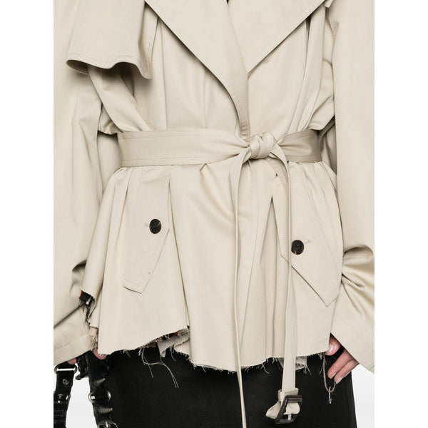 Balenciaga coats side profile designer luxury fashion