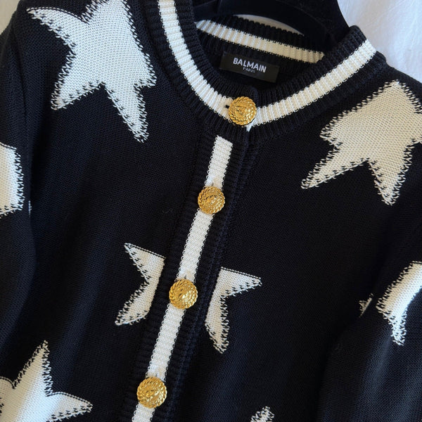 Front view of Balmain Cardigan premium piece