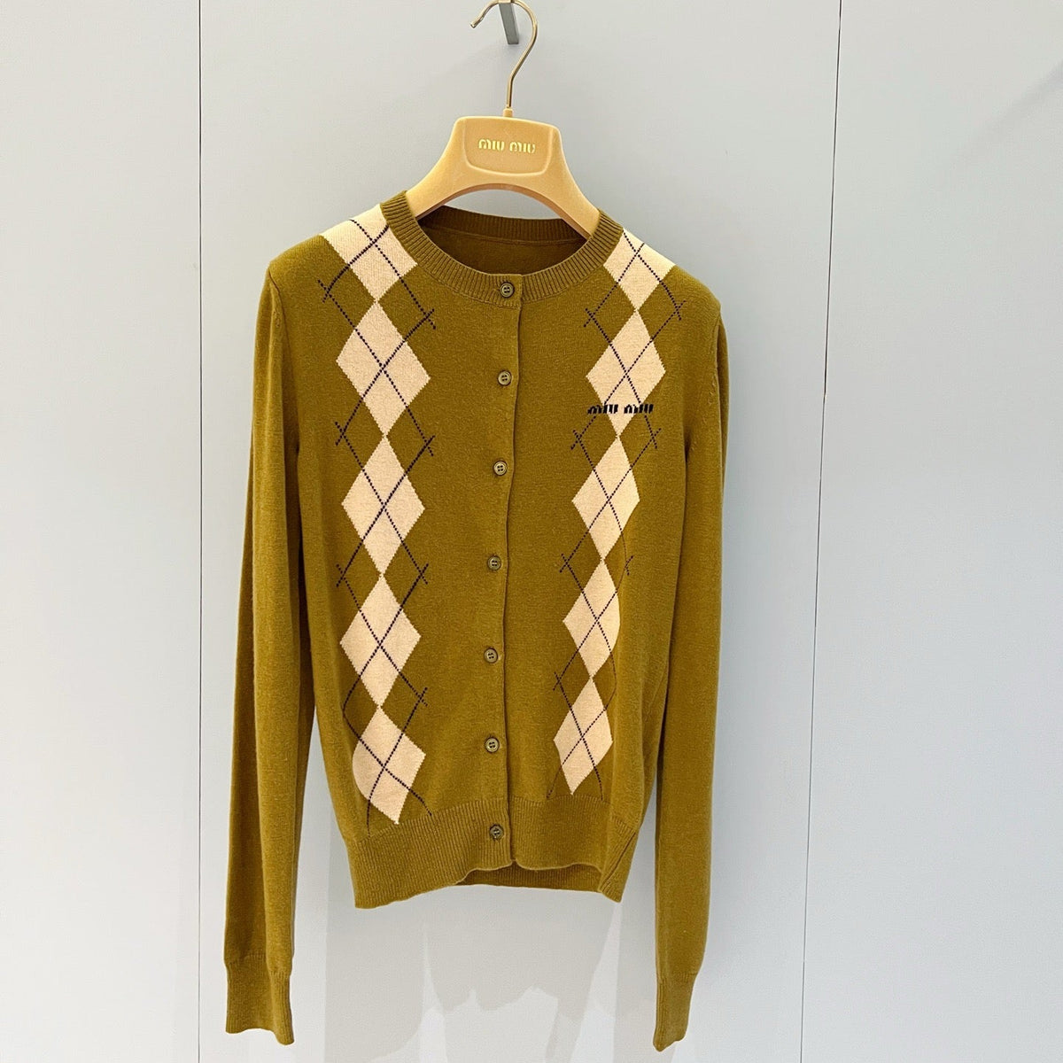 Sweaters- Miu M Cardigan Premium Casual Designer Knitwear
