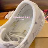 Close-up of Louis Vuitton shoes craftsmanship