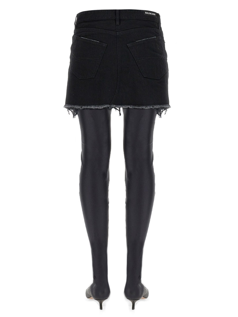 Balenciaga skirts luxury designer piece front view