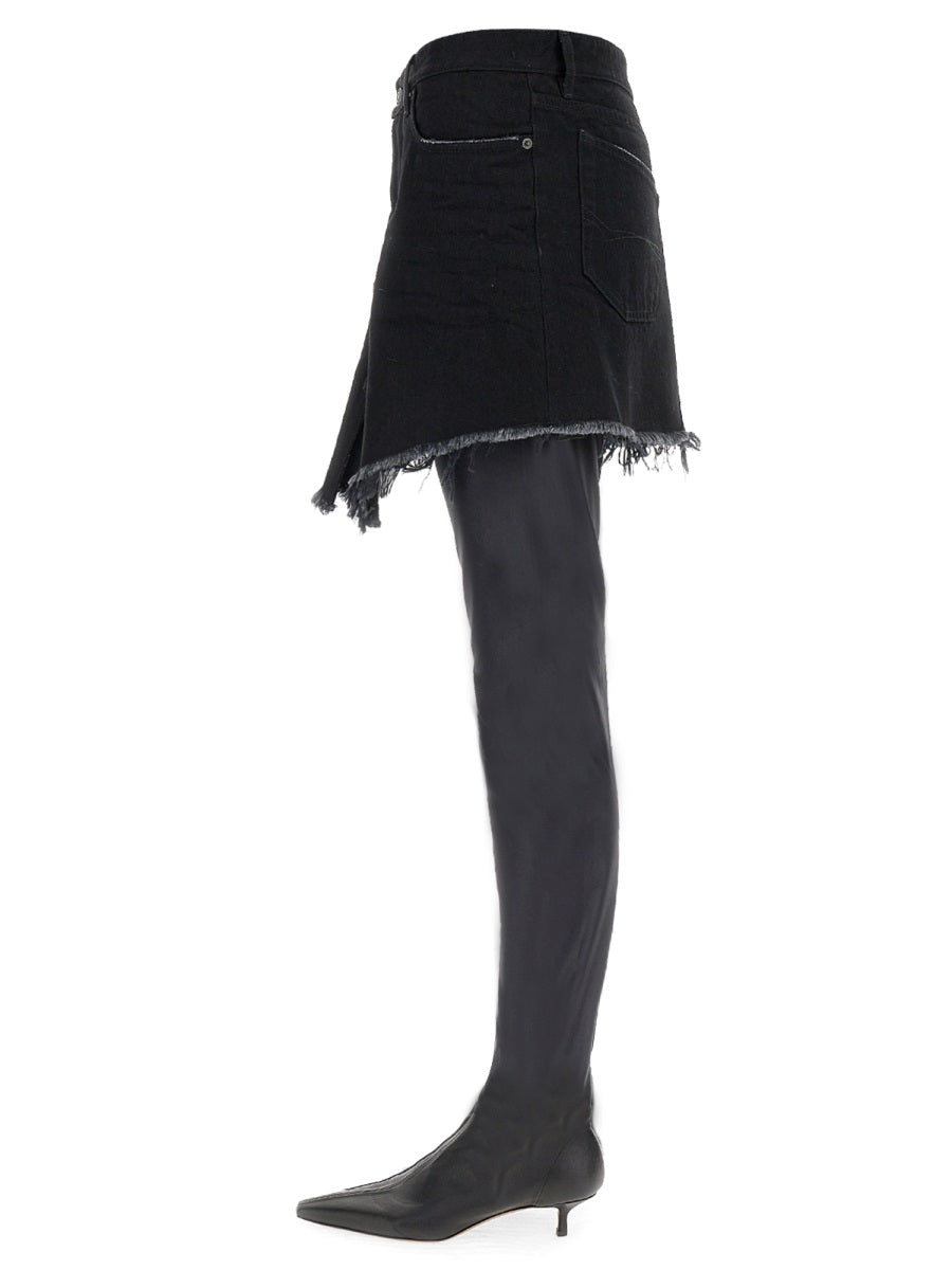 Balenciaga skirts side profile designer luxury fashion
