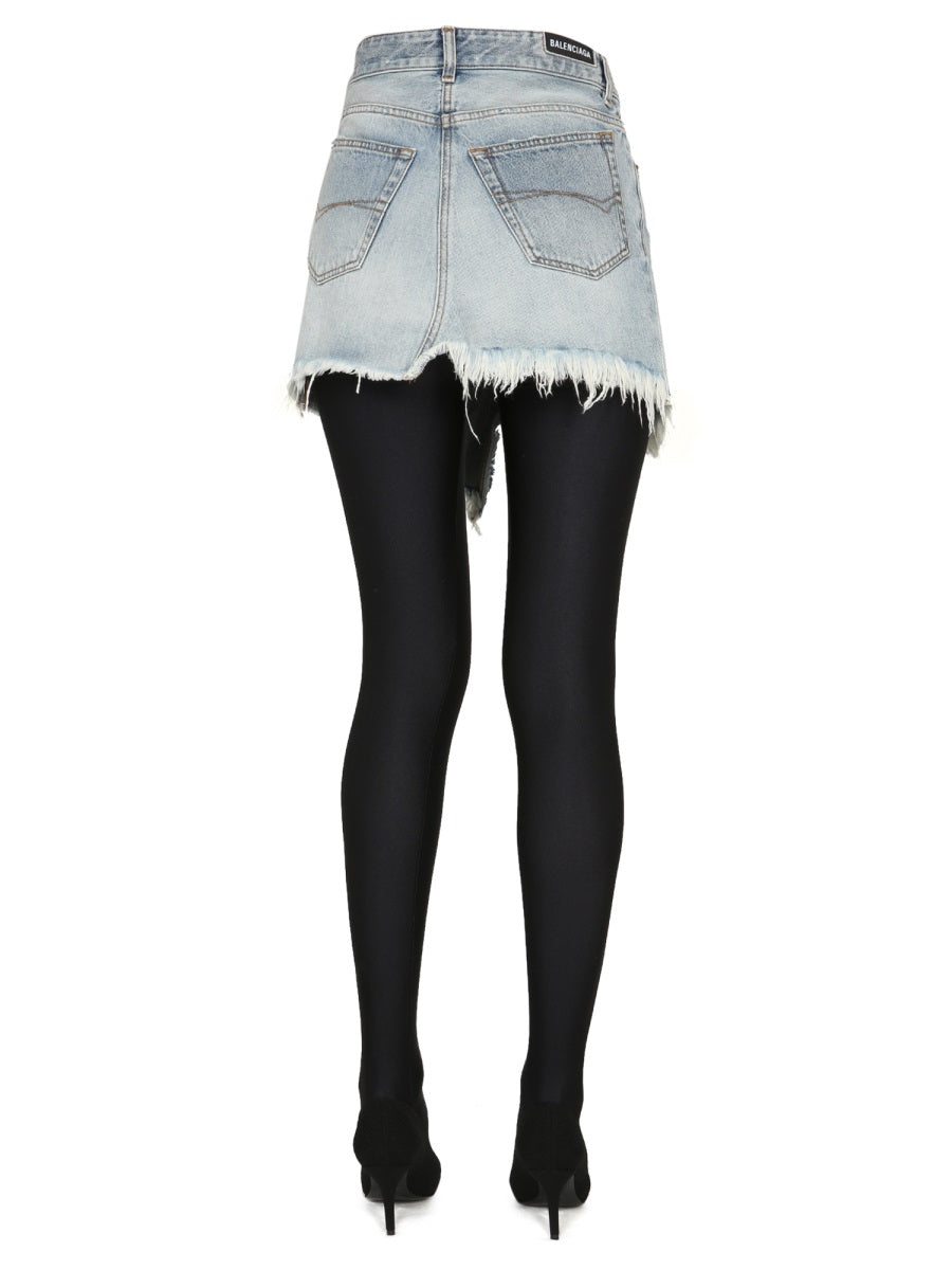 Balenciaga skirts side profile designer luxury fashion