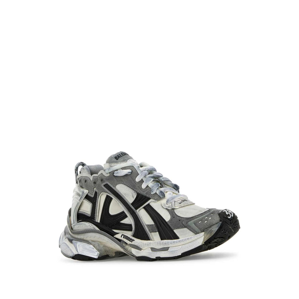 Balenciaga Shoes- Balenciaga Grey Trainers - Low-Tops Men Luxury Lifestyle Designer Footwear