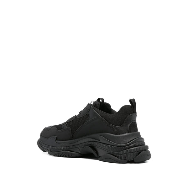 Balenciaga Shoes- Balenciaga Black Trainers - Low-Tops Men Luxury Lifestyle Designer Footwear