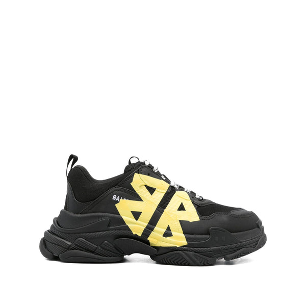 Balenciaga Shoes- Balenciaga Black Trainers - Low-Tops Men Luxury Lifestyle Designer Footwear