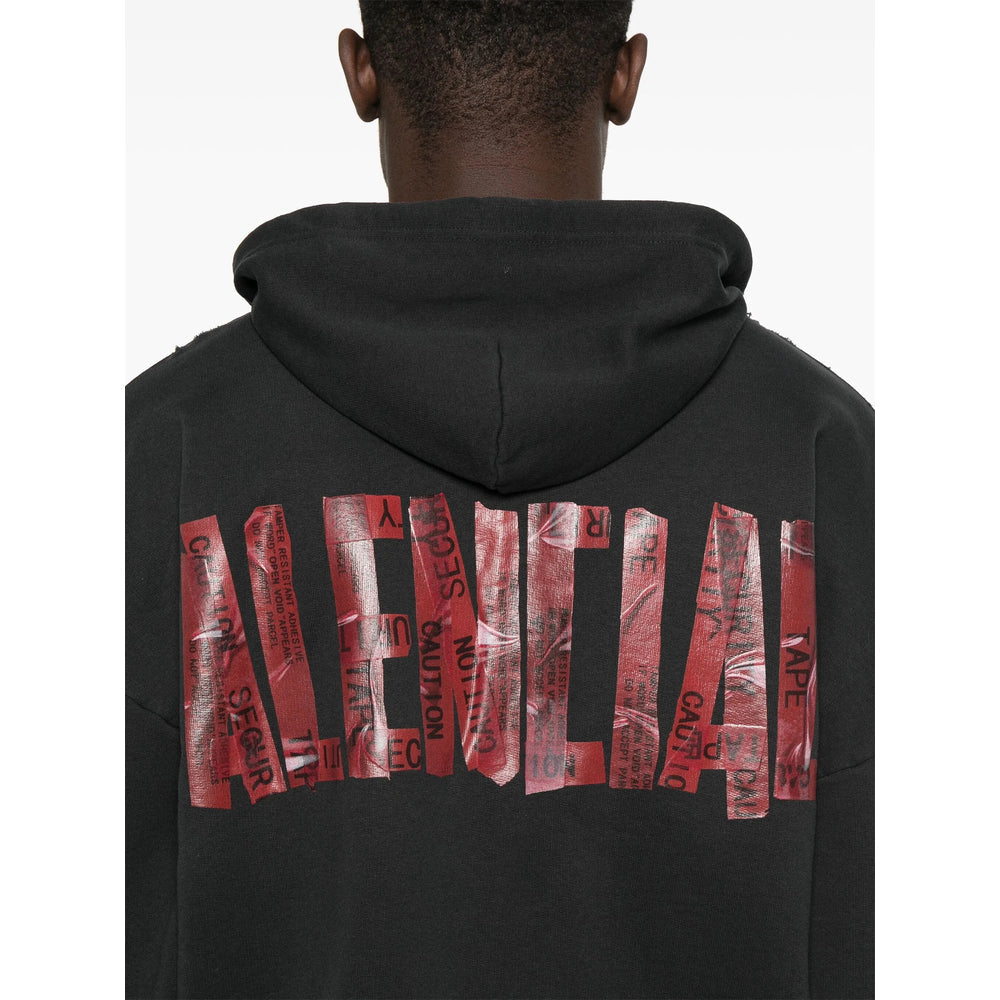 Balenciaga premium sweaters & pullovers detail and craftsmanship close-up
