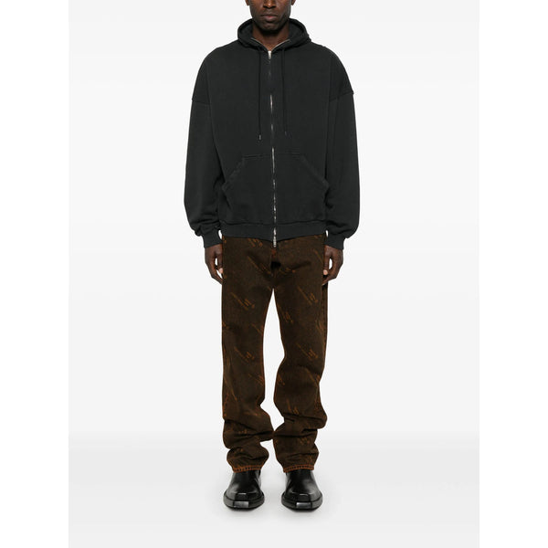 Close-up of Balenciaga sweaters & pullovers hardware and fine stitching