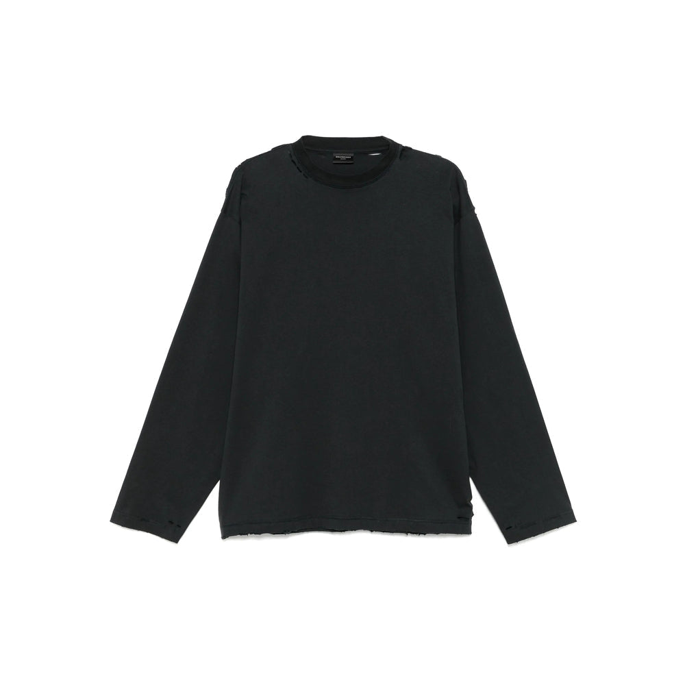 Balenciaga T-Shirts? Balenciaga Black T-Shirts & Vests - T-Shirts Men Casual Everyday Designer Tee