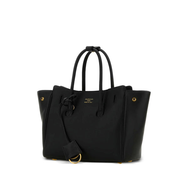 Balenciaga premium totes detail and craftsmanship close-up