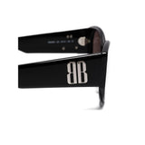 Balenciaga premium sunglasses detail and craftsmanship close-up