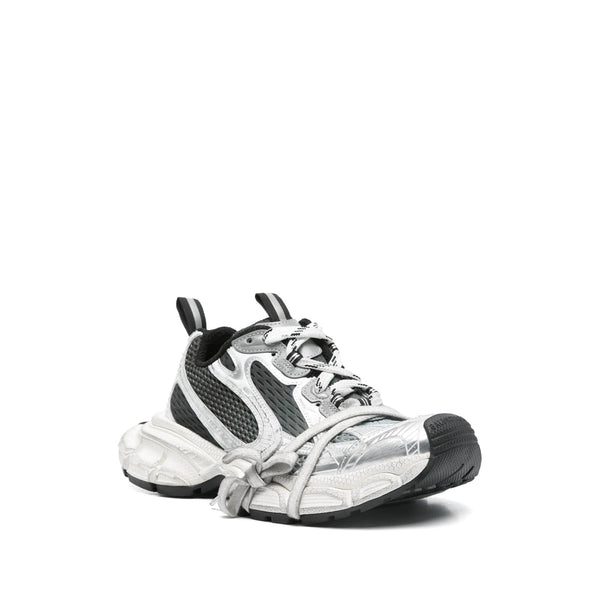 Close-up of Balenciaga athletic hardware and fine stitching