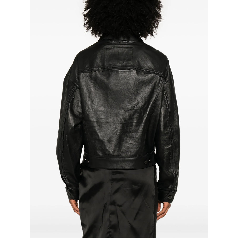 Balenciaga Jackets- Balenciaga Black Jackets - Leather Jackets Women Luxury Designer Outerwear Jacket