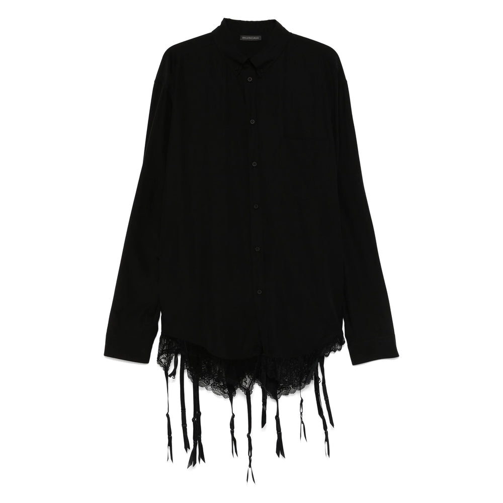Balenciaga tee shirts luxury designer piece front view
