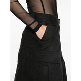 Balenciaga premium skirts detail and craftsmanship close-up