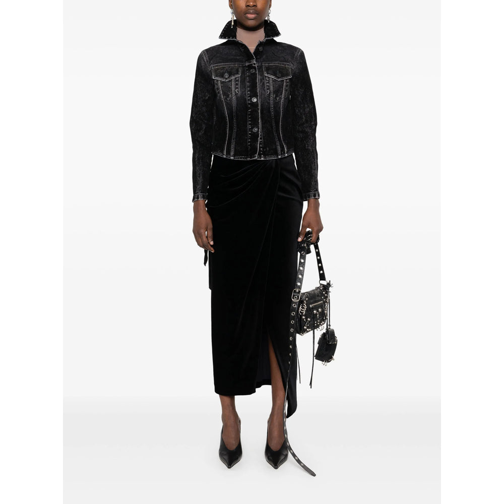 Balenciaga Jackets- Balenciaga Black Jackets - Denim Jackets Women Stylish Everyday Designer Outerwear