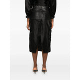 Balenciaga premium skirts detail and craftsmanship close-up