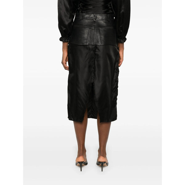 Balenciaga premium skirts detail and craftsmanship close-up
